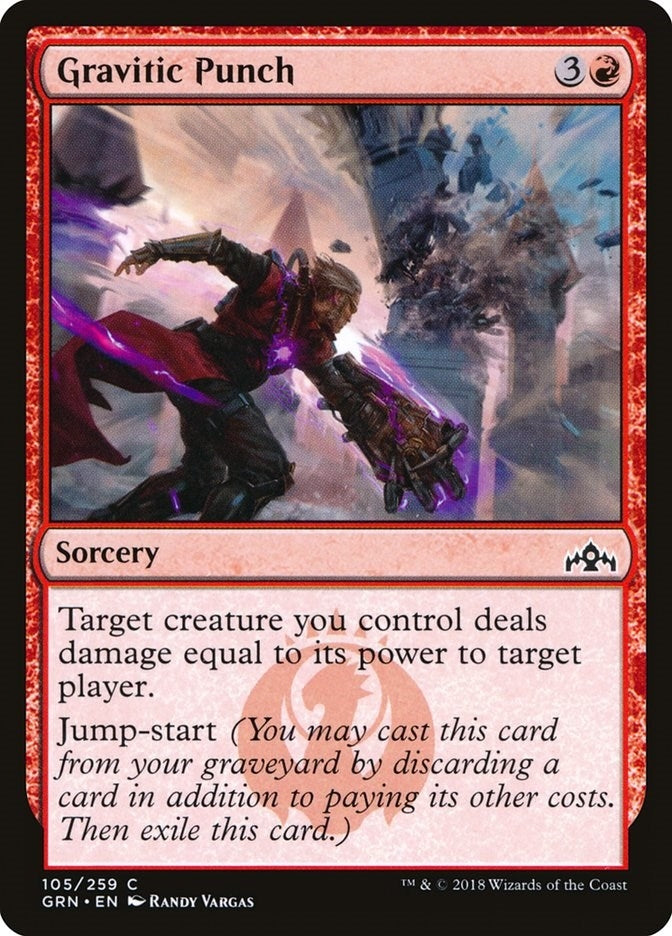 Image for Gravitic Punch (105) [Guilds of Ravnica] - Magic: The Gathering