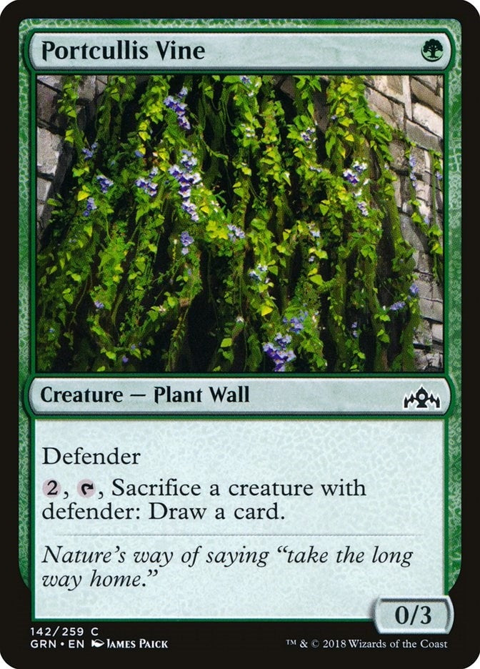 Image for Portcullis Vine (142) [Guilds of Ravnica] - Magic: The Gathering