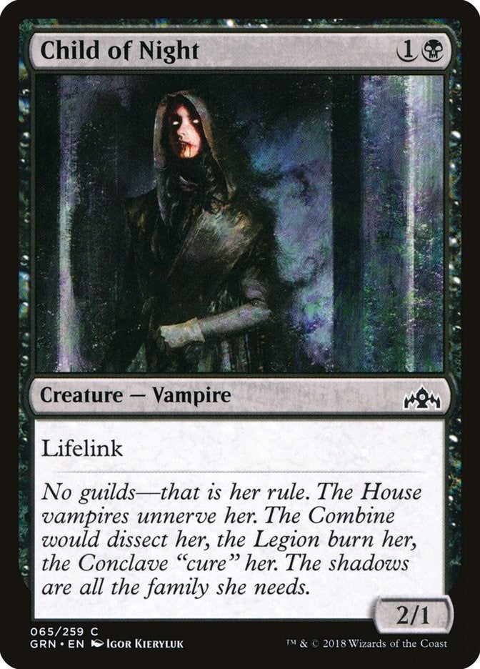 Image for Child of Night (65) [Guilds of Ravnica] - Magic: The Gathering