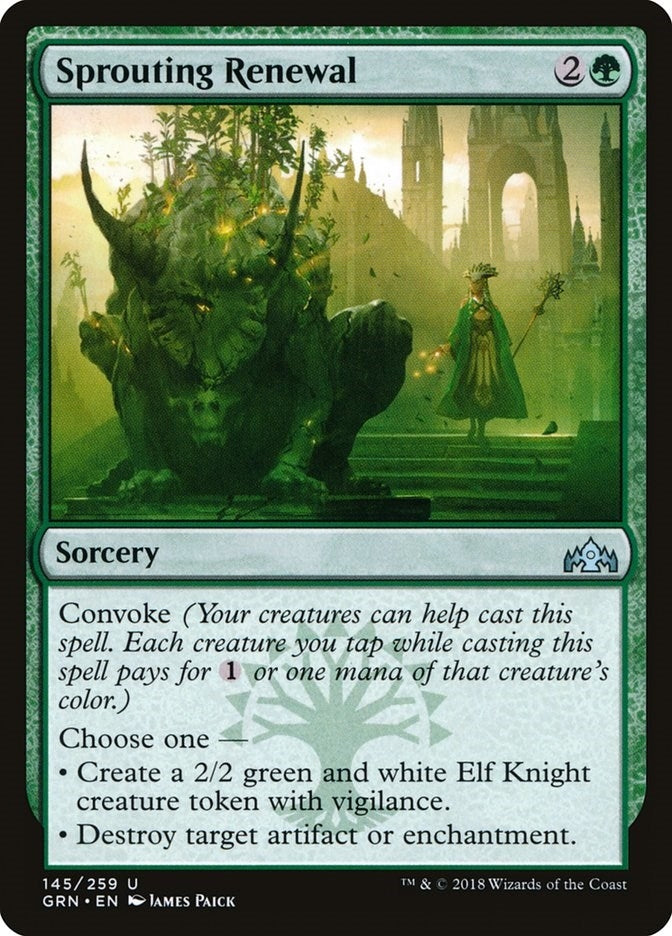 Image for Sprouting Renewal (145) [Guilds of Ravnica] - Magic: The Gathering