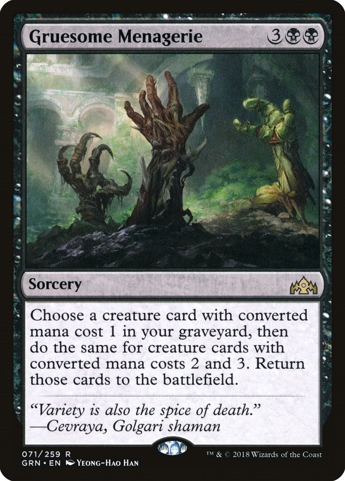 Image for Gruesome Menagerie (71) [Guilds of Ravnica] - Magic: The Gathering