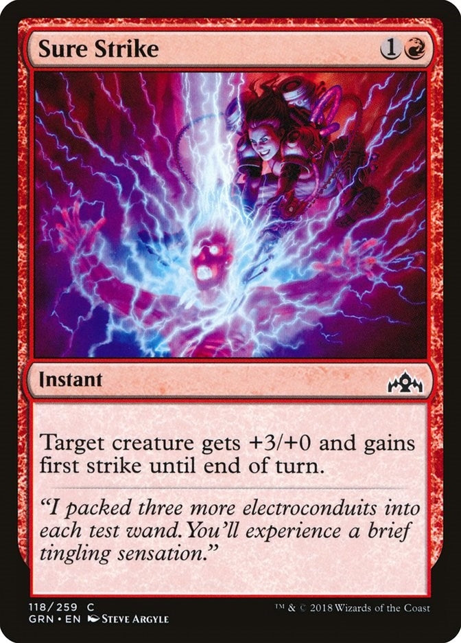 Image for Sure Strike (118) [Guilds of Ravnica] - Magic: The Gathering