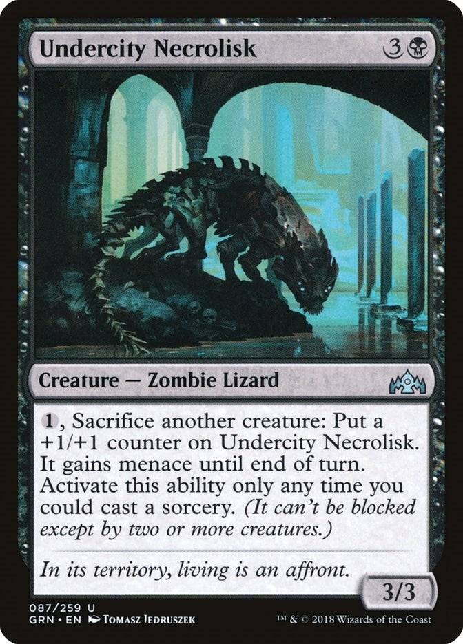 Image for Undercity Necrolisk (87) [Guilds of Ravnica] - Magic: The Gathering