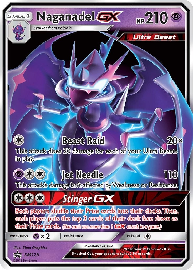 Image for Naganadel GX - SM125 (SM125) [SM Promos] - Pokemon