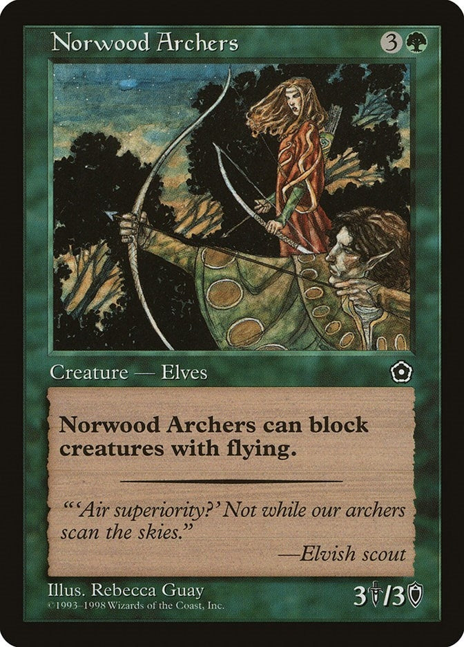 Image for Norwood Archers [Portal Second Age] - Magic: The Gathering