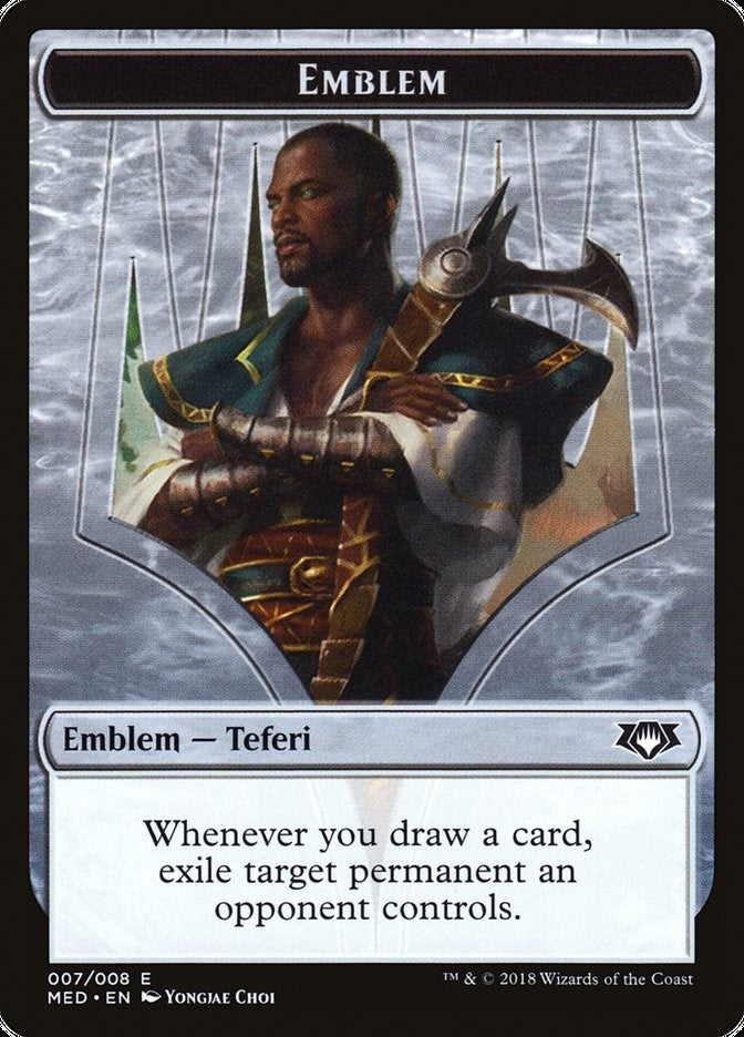 Image for Emblem - Teferi, Hero of Dominaria (7) [Mythic Edition: Guilds of Ravnica] - Magic: The Gathering