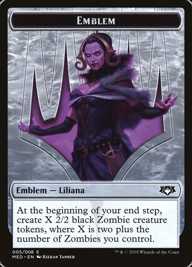 Image for Emblem - Liliana, the Last Hope (5) [Mythic Edition: Guilds of Ravnica] - Magic: The Gathering
