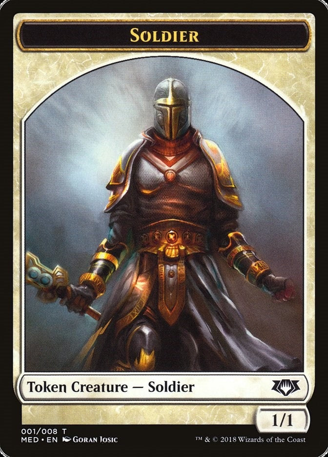Image for Soldier Token (1) [Mythic Edition: Guilds of Ravnica] - Magic: The Gathering