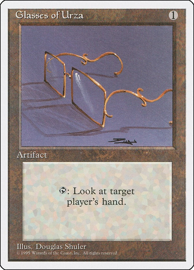Image for Glasses of Urza [Fourth Edition] - Magic: The Gathering
