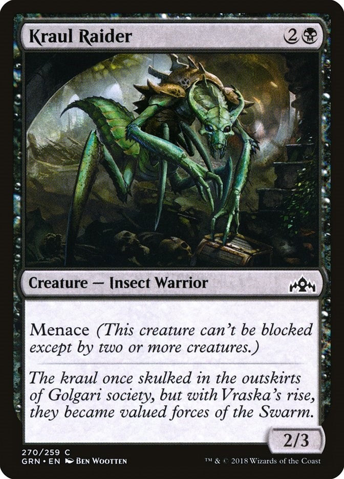 Image for Kraul Raider (270) [Guilds of Ravnica] - Magic: The Gathering