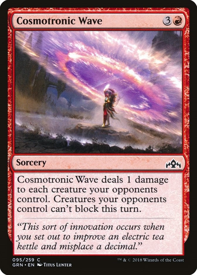 Image for Cosmotronic Wave (95) [Guilds of Ravnica] - Magic: The Gathering