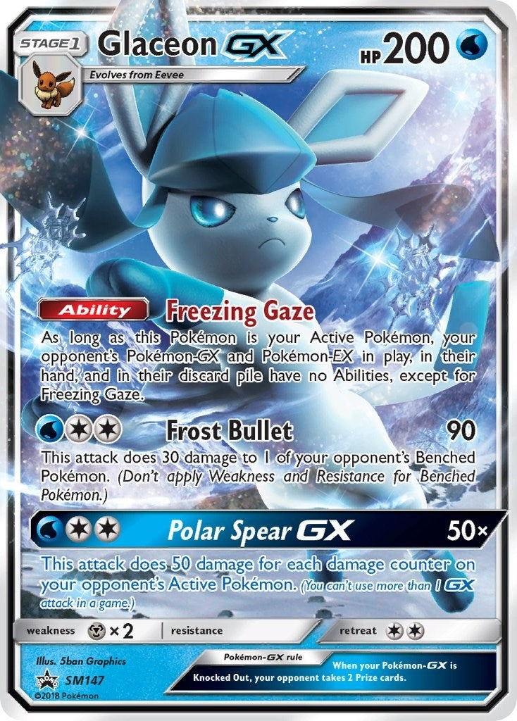 Image for Glaceon GX - SM147 (SM147) [SM Promos] - Pokemon