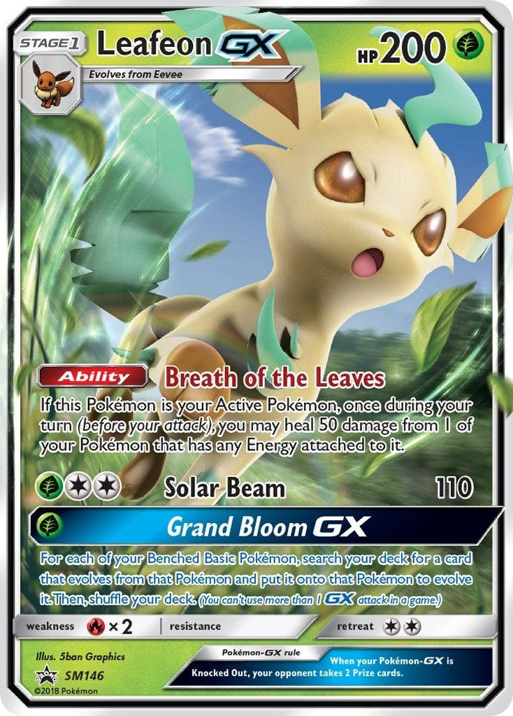 Image for Leafeon GX - SM146 (SM146) [SM Promos] - Pokemon