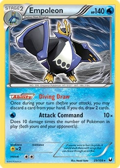 Image for Empoleon - 29/108 (Battle Arena Deck Exclusive) (029/108) [Deck Exclusives] - Pokemon