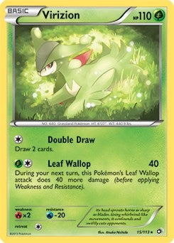Image for Virizion (015/113) [Deck Exclusives] - Pokemon
