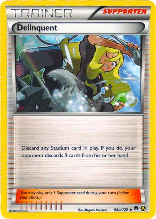 Image for Delinquent - 98a/122 (098a/122) [Alternate Art Promos] - Pokemon
