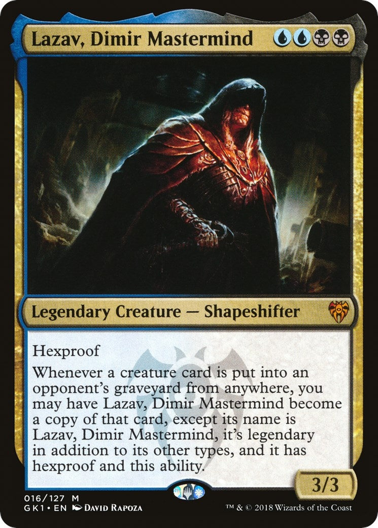 Image for Lazav, Dimir Mastermind (16) [Guilds of Ravnica: Guild Kits] - Magic: The Gathering