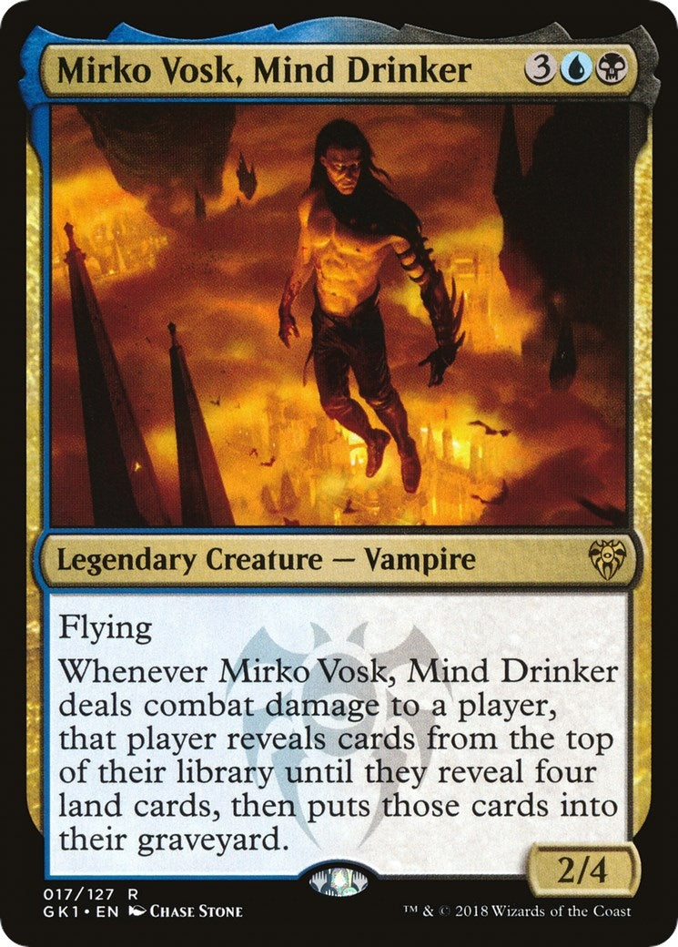 Image for Mirko Vosk, Mind Drinker (17) [Guilds of Ravnica: Guild Kits] - Magic: The Gathering
