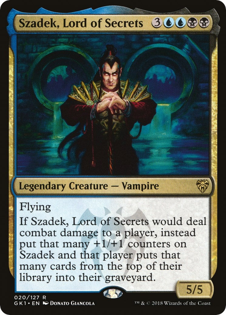 Image for Szadek, Lord of Secrets (20) [Guilds of Ravnica: Guild Kits] - Magic: The Gathering