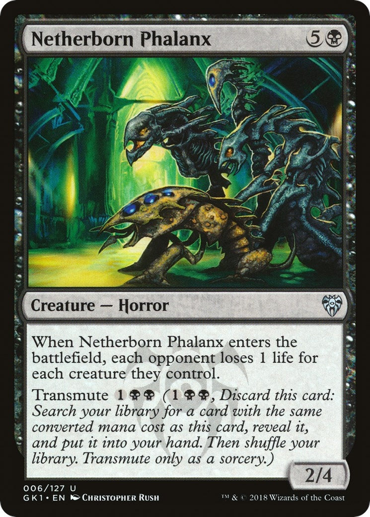 Image for Netherborn Phalanx (6) [Guilds of Ravnica: Guild Kits] - Magic: The Gathering