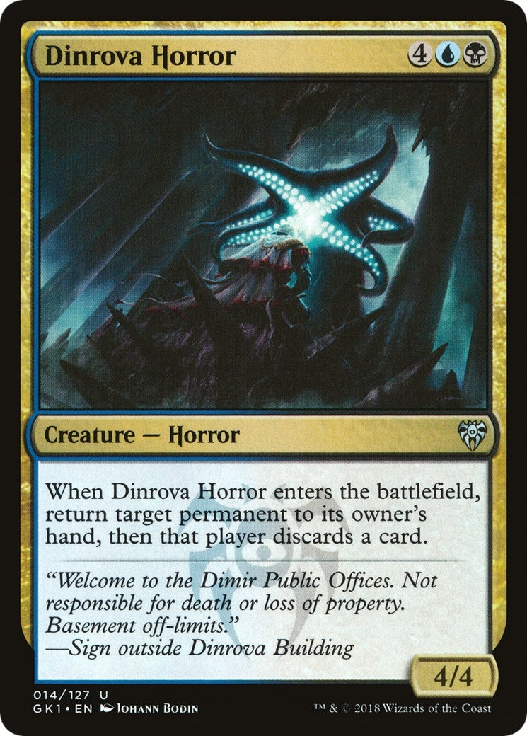 Image for Dinrova Horror (14) [Guilds of Ravnica: Guild Kits] - Magic: The Gathering