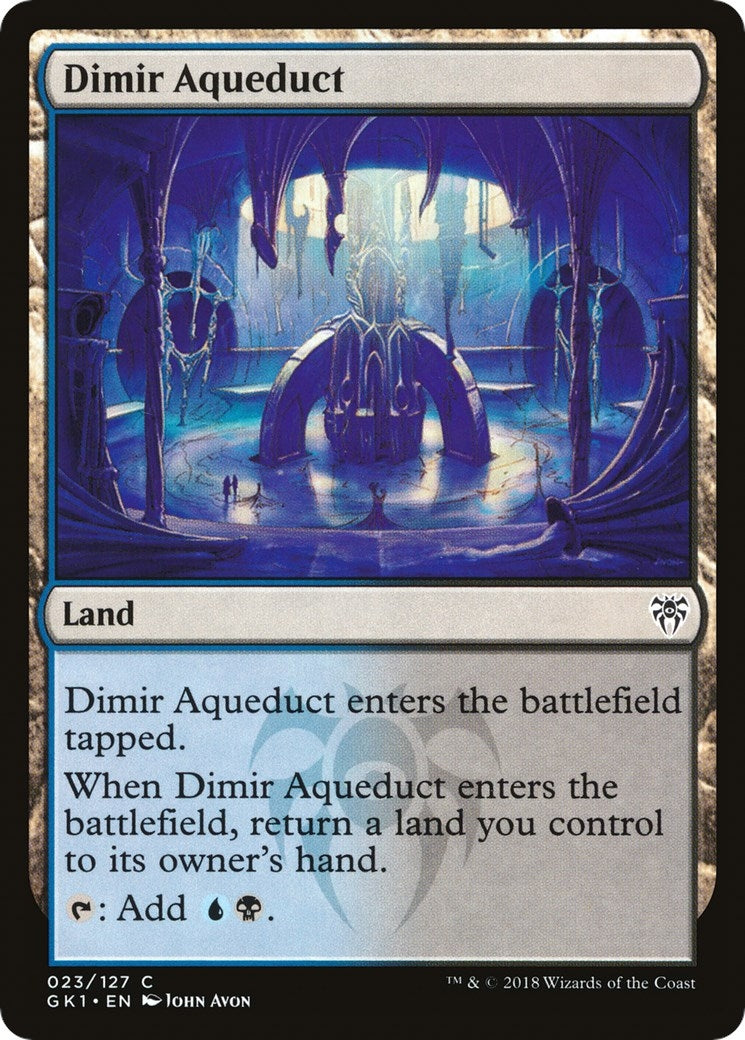 Image for Dimir Aqueduct (23) [Guilds of Ravnica: Guild Kits] - Magic: The Gathering