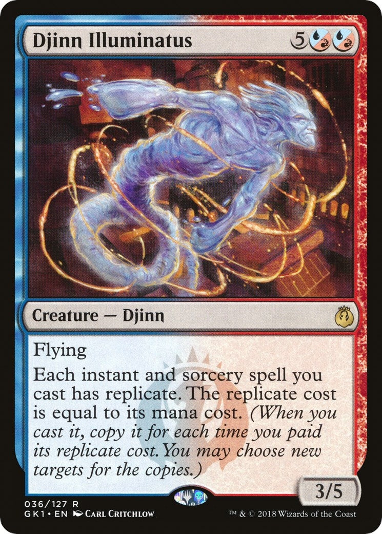 Image for Djinn Illuminatus (36) [Guilds of Ravnica: Guild Kits] - Magic: The Gathering