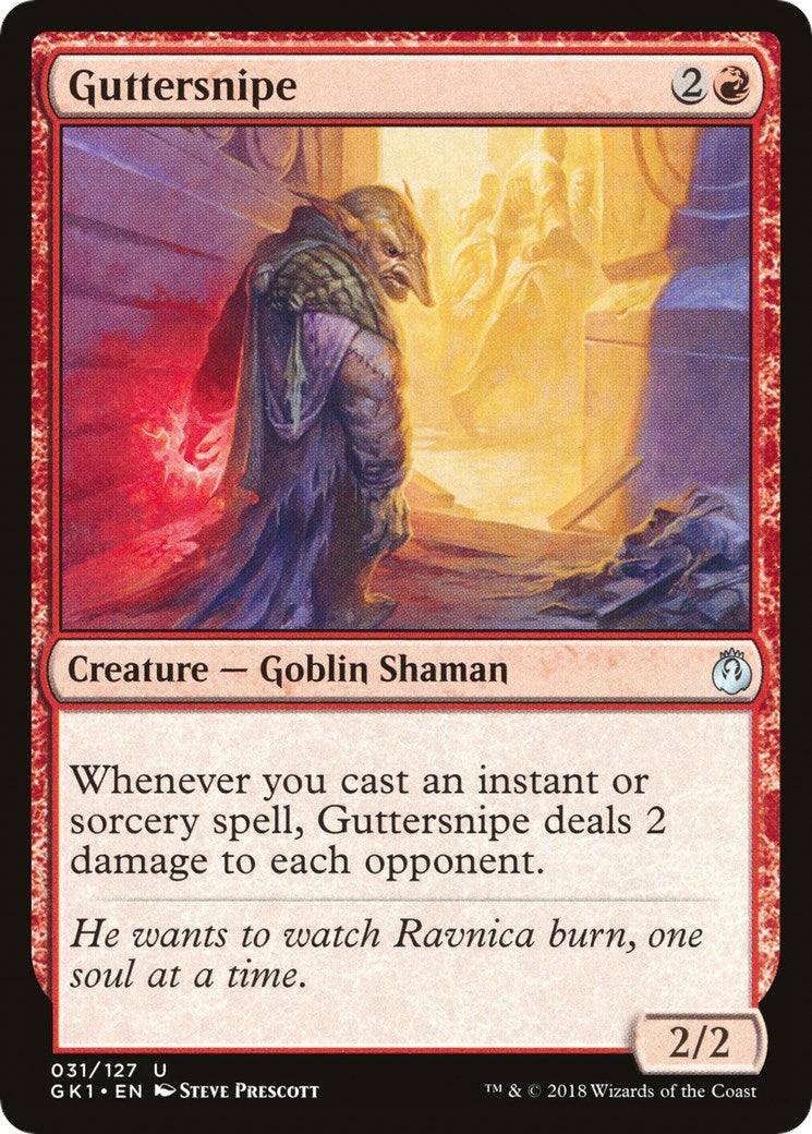 Image for Guttersnipe (31) [Guilds of Ravnica: Guild Kits] - Magic: The Gathering