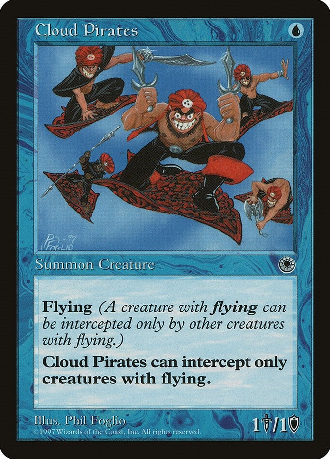 Image for Cloud Pirates (Reminder Text) [Portal] - Magic: The Gathering