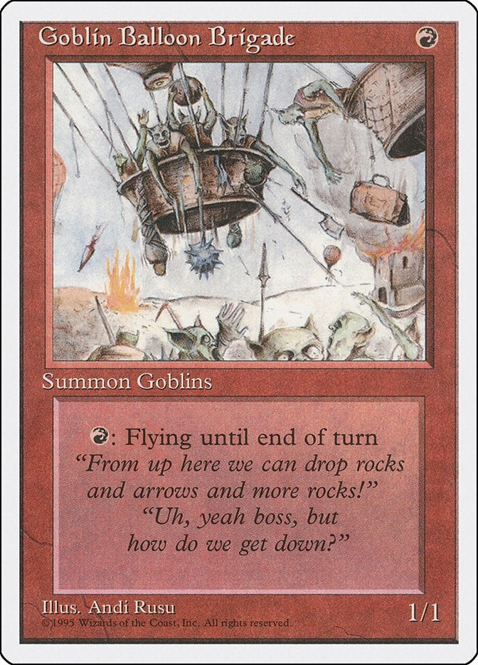 Image for Goblin Balloon Brigade [Fourth Edition] - Magic: The Gathering
