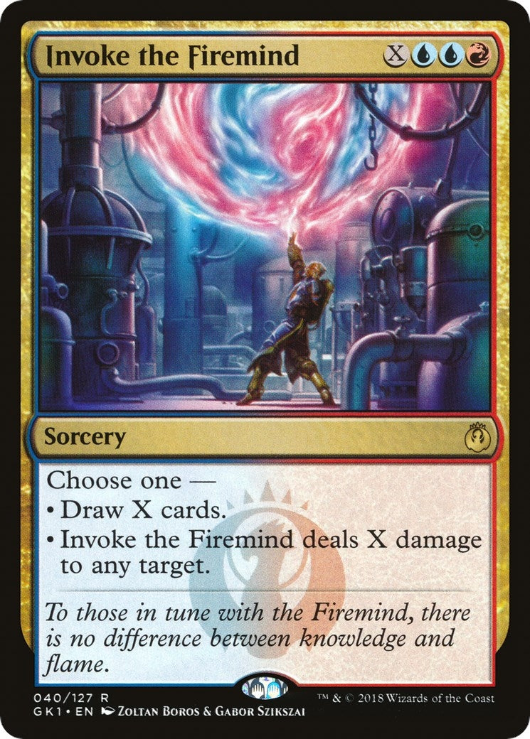 Image for Invoke the Firemind (40) [Guilds of Ravnica: Guild Kits] - Magic: The Gathering