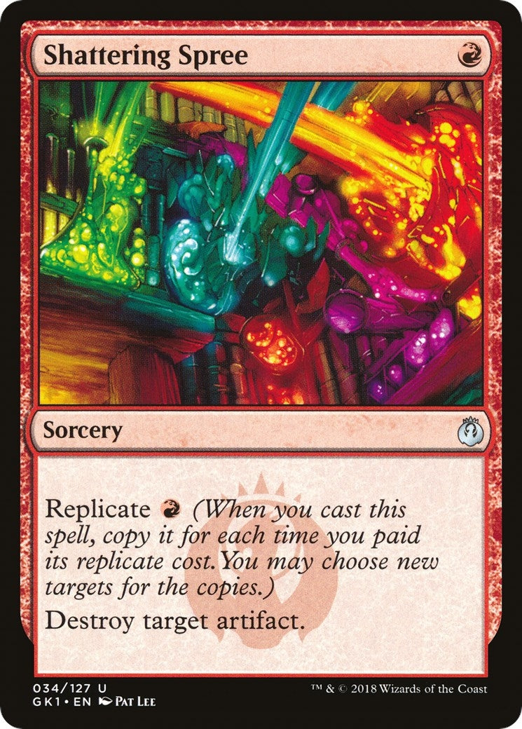 Image for Shattering Spree (34) [Guilds of Ravnica: Guild Kits] - Magic: The Gathering