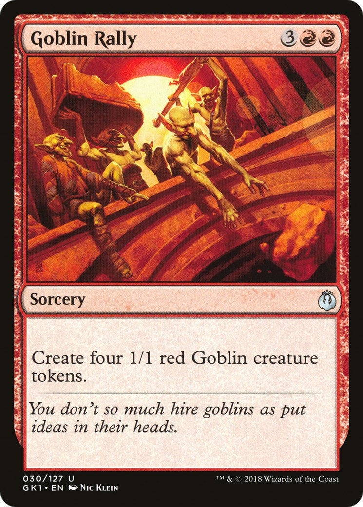 Image for Goblin Rally (30) [Guilds of Ravnica: Guild Kits] - Magic: The Gathering