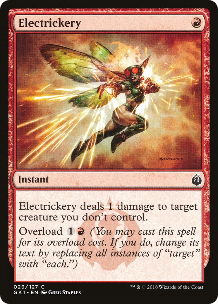 Image for Electrickery (29) [Guilds of Ravnica: Guild Kits] - Magic: The Gathering