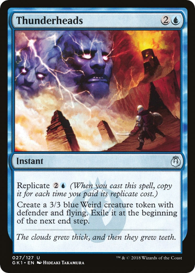 Image for Thunderheads (27) [Guilds of Ravnica: Guild Kits] - Magic: The Gathering
