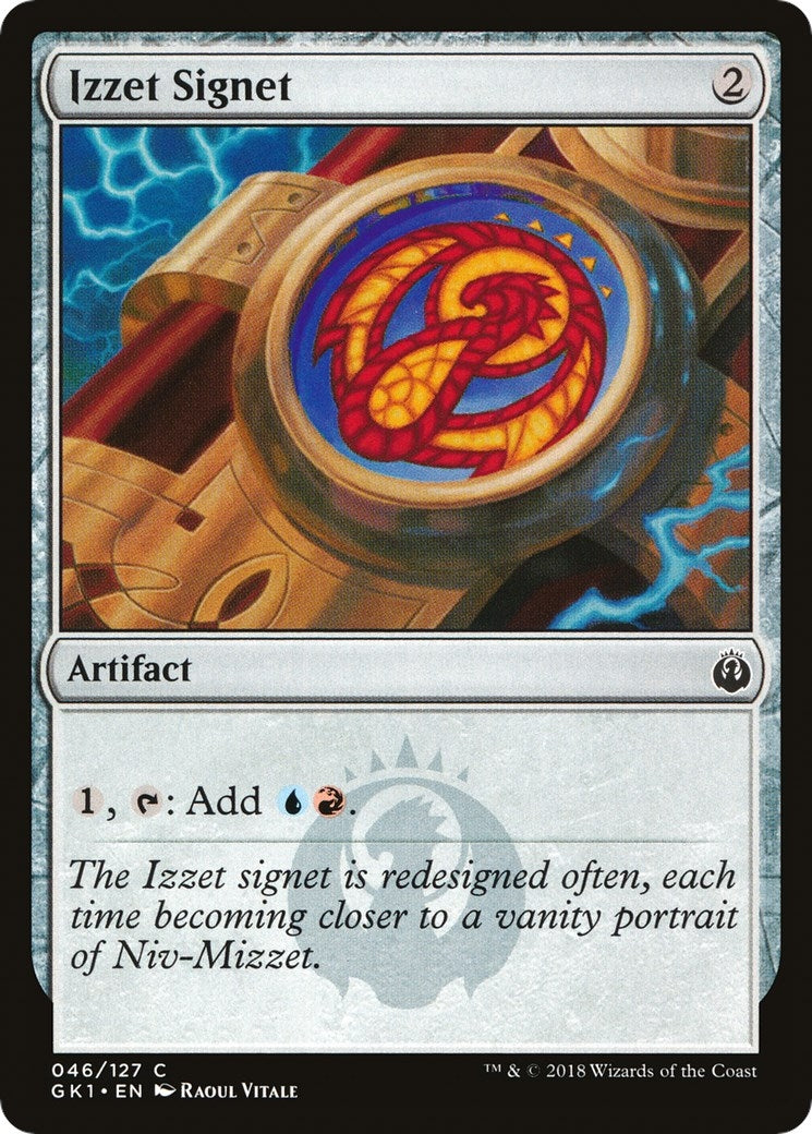 Image for Izzet Signet (46) [Guilds of Ravnica: Guild Kits] - Magic: The Gathering