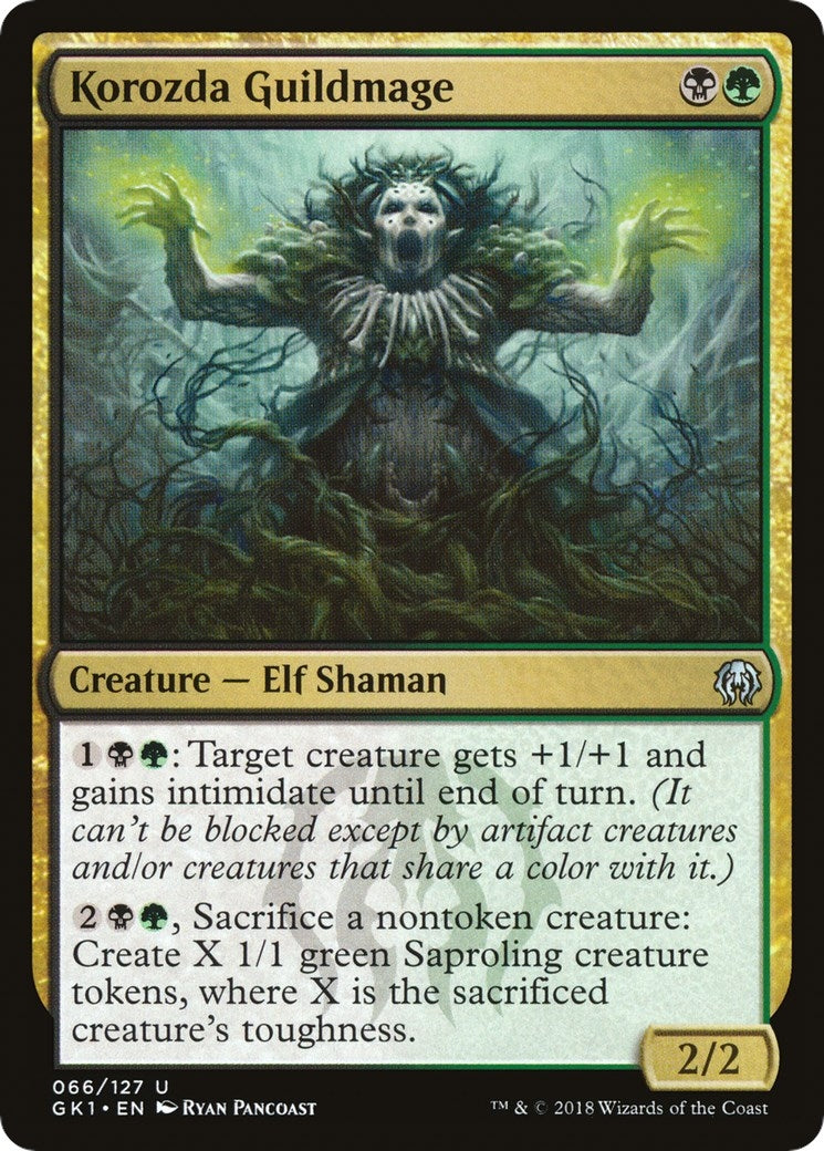 Image for Korozda Guildmage (66) [Guilds of Ravnica: Guild Kits] - Magic: The Gathering