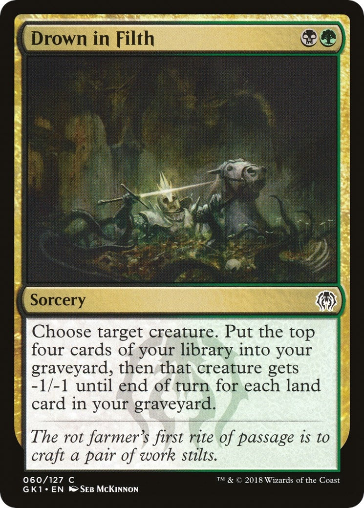 Image for Drown in Filth (60) [Guilds of Ravnica: Guild Kits] - Magic: The Gathering