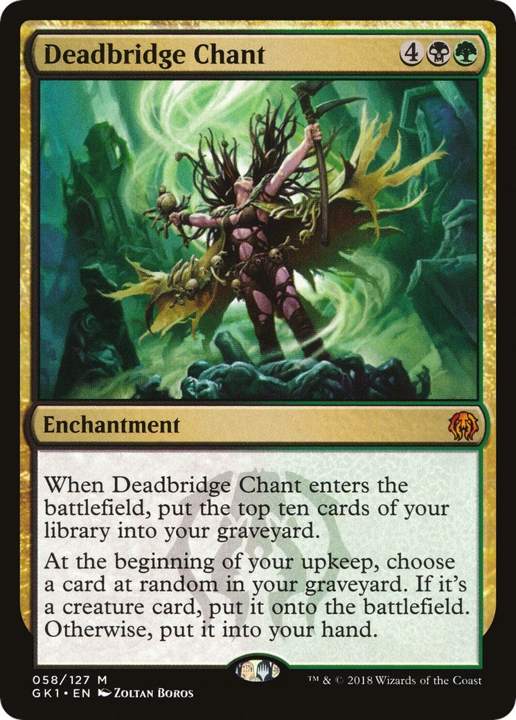 Image for Deadbridge Chant (58) [Guilds of Ravnica: Guild Kits] - Magic: The Gathering