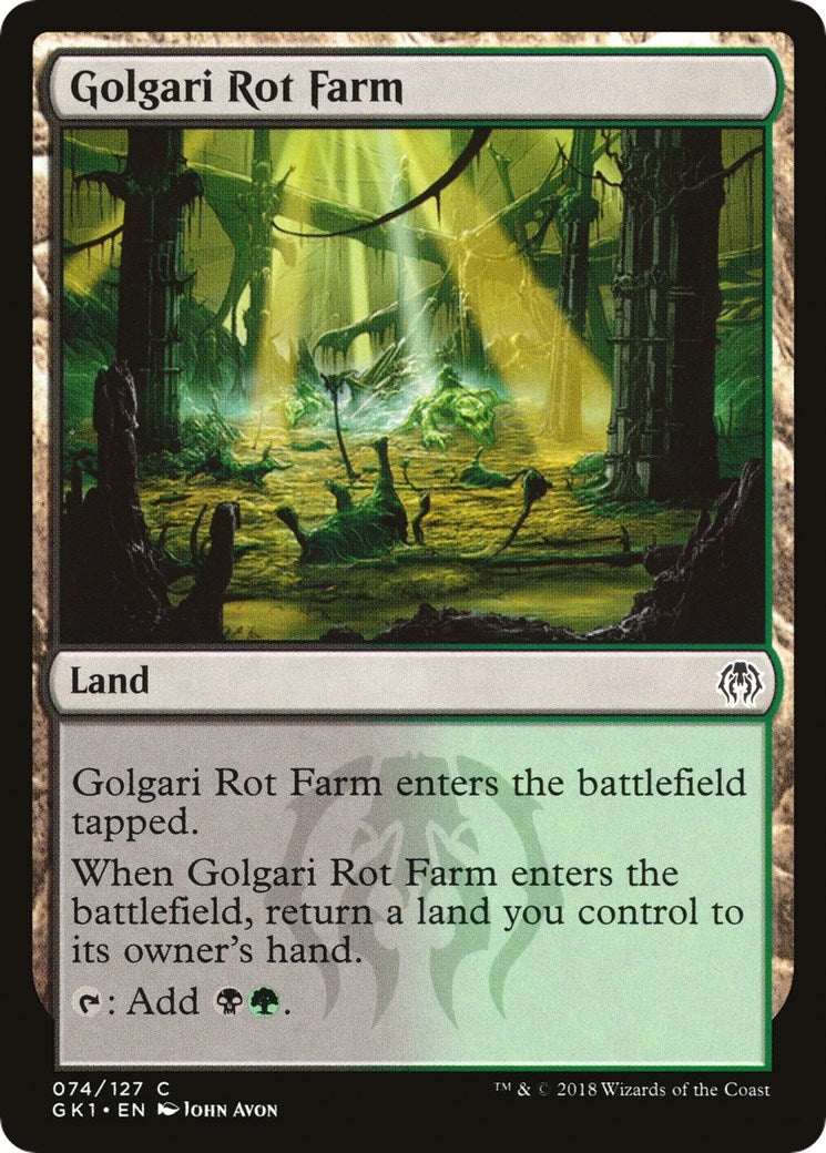 Image for Golgari Rot Farm (74) [Guilds of Ravnica: Guild Kits] - Magic: The Gathering