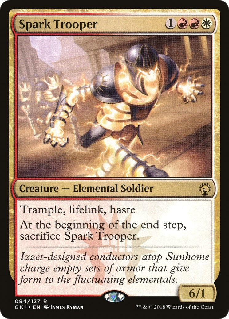Image for Spark Trooper (94) [Guilds of Ravnica: Guild Kits] - Magic: The Gathering