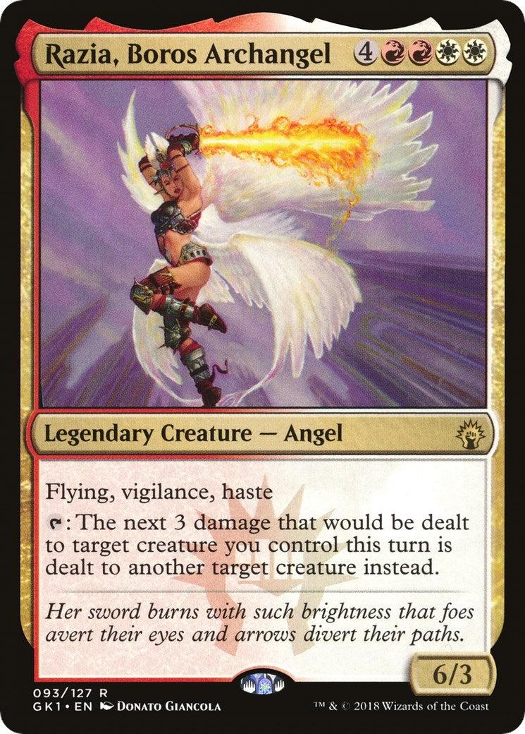 Image for Razia, Boros Archangel (93) [Guilds of Ravnica: Guild Kits] - Magic: The Gathering