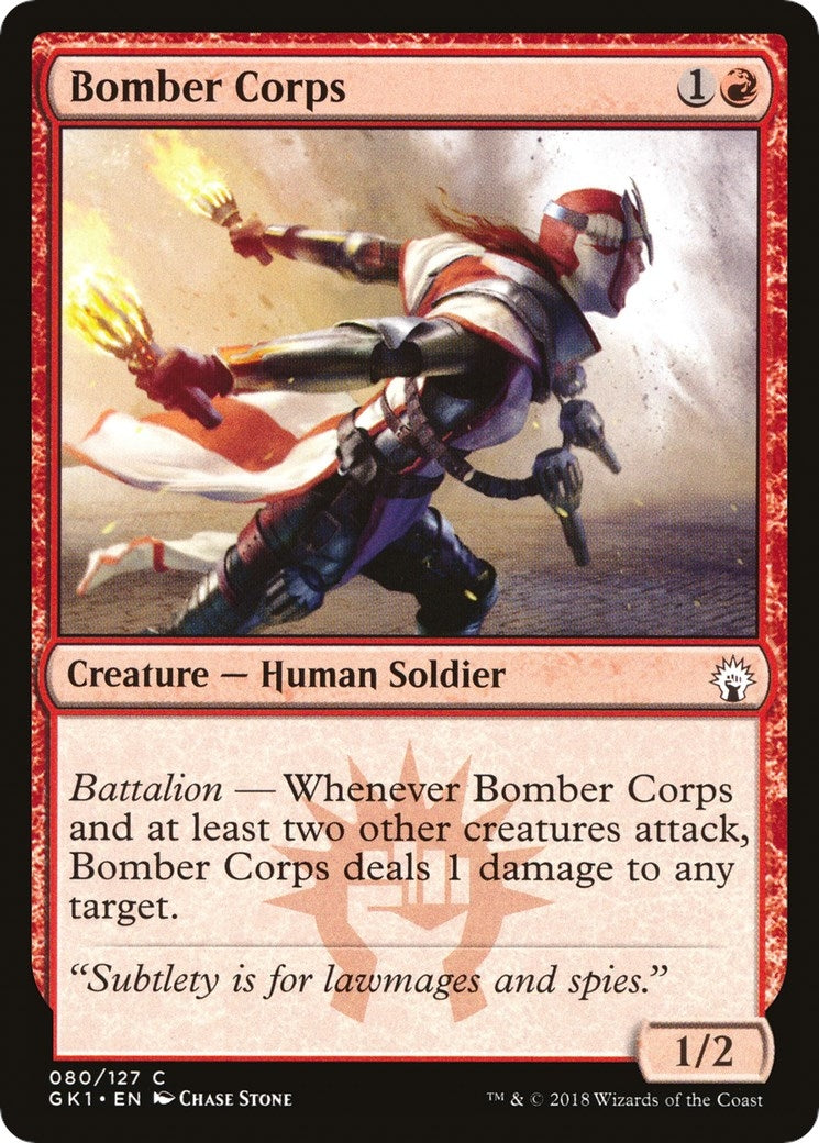 Image for Bomber Corps (80) [Guilds of Ravnica: Guild Kits] - Magic: The Gathering