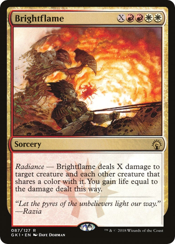 Image for Brightflame (87) [Guilds of Ravnica: Guild Kits] - Magic: The Gathering