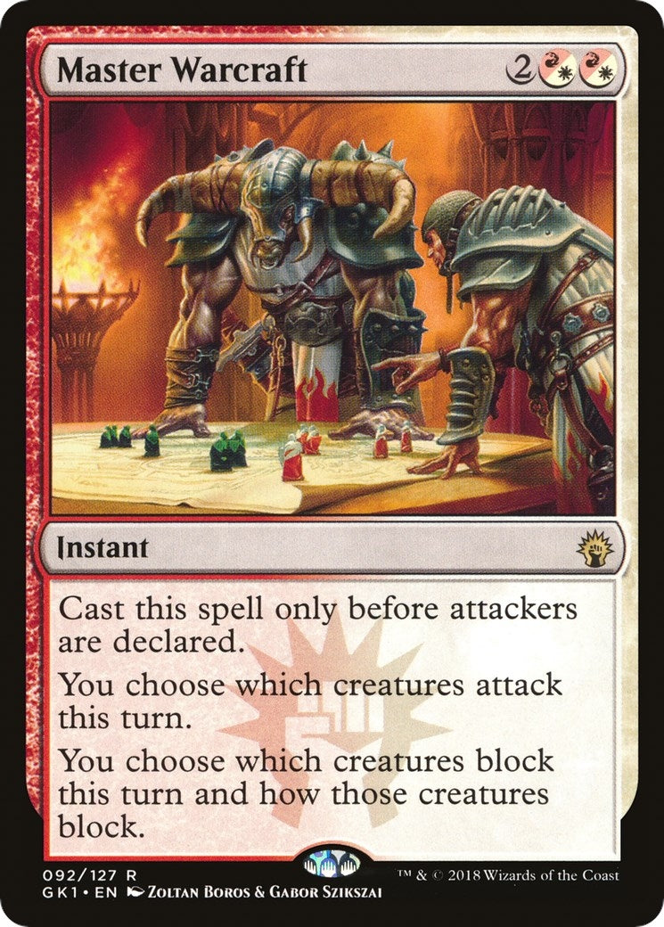 Image for Master Warcraft (92) [Guilds of Ravnica: Guild Kits] - Magic: The Gathering