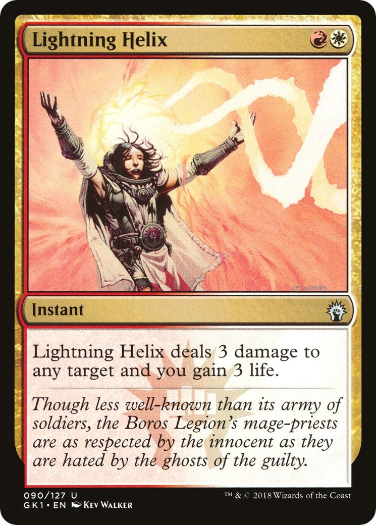 Image for Lightning Helix (90) [Guilds of Ravnica: Guild Kits] - Magic: The Gathering
