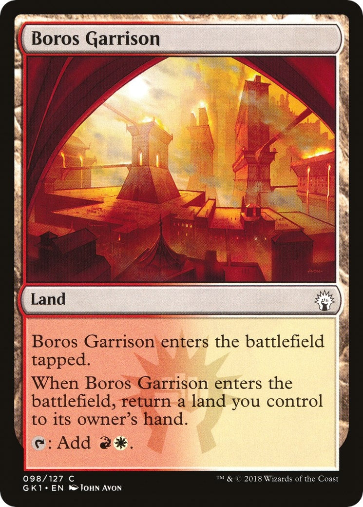 Image for Boros Garrison (98) [Guilds of Ravnica: Guild Kits] - Magic: The Gathering