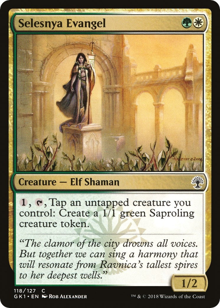 Image for Selesnya Evangel (118) [Guilds of Ravnica: Guild Kits] - Magic: The Gathering