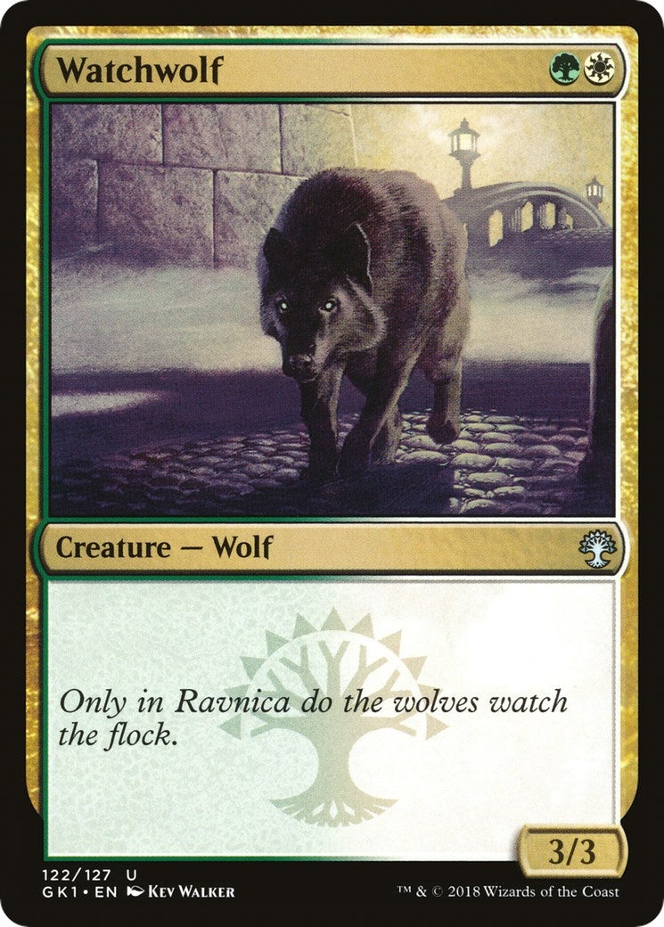 Image for Watchwolf (122) [Guilds of Ravnica: Guild Kits] - Magic: The Gathering