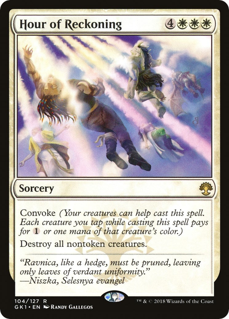 Image for Hour of Reckoning (104) [Guilds of Ravnica: Guild Kits] - Magic: The Gathering